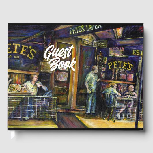 Spuk durch die amorphe Form der Schatten Gästebuch (Vorderseite)