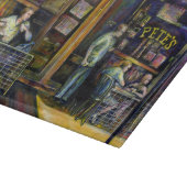 Spuk durch die amorphe Form der Schatten Schneidebrett (Ecke)