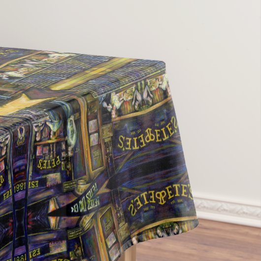 Spuk durch die amorphe Form der Schatten Tischdecke (Beispiel)