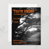 Spuk Einladungen (Vorne/Hinten)