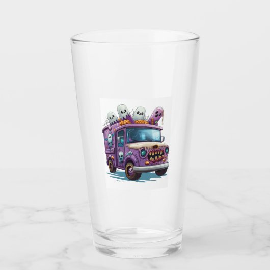 Spuk Eiskrem LKW Glas (Vorderseite)