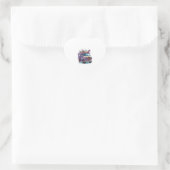 Spuk Eiskrem LKW Herz-Aufkleber (Tasche)