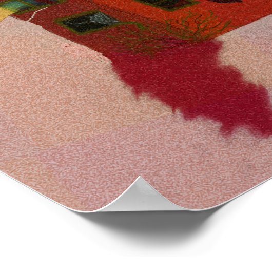 Spuk Erinnerungen Poster (Ecke)