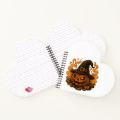 Spuk Ernte - Doppelseitiger Halloween Pumpkin & Notizblock (Innenseite)