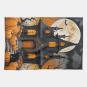 Spuk Erntezeit Geschirrtuch (Horizontal)