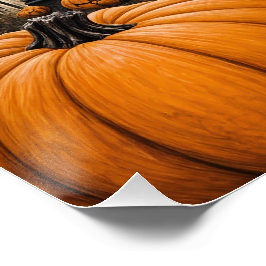 Spuk Erntezeit Poster (Ecke)