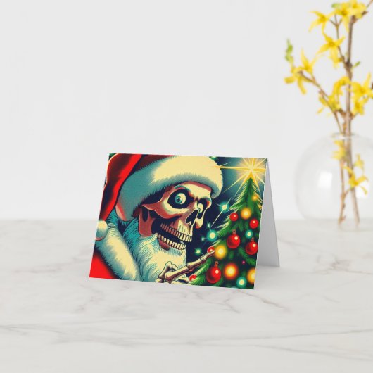 Spuk Ferien Karte (Gelbe Blume)