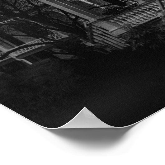 Spuk - Flemington, NJ - Spooky Town Poster (Ecke)