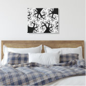 Spuk Forest Canvas Print Leinwanddruck (Insitu (Schlafzimmer))