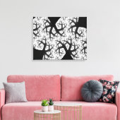 Spuk Forest Canvas Print Leinwanddruck (Insitu (Wohnzimmer))
