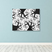 Spuk Forest Canvas Print Leinwanddruck (Insitu (Holzboden))