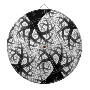 Spuk Forest Fraktal Dart Board Dartscheibe