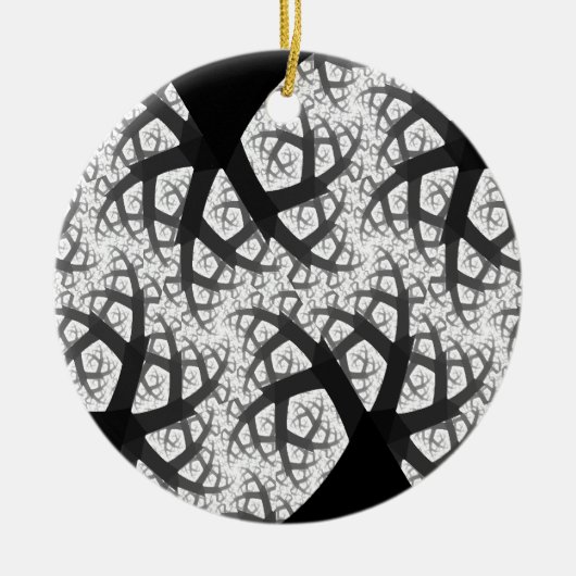 Spuk Forest Gothic Medallion Keramikornament (Vorne)