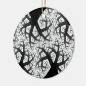 Spuk Forest Gothic Medallion Keramikornament (Links)