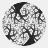 Spuk Forstaufkleber Runder Aufkleber (Vorderseite)