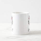 Spuk Fox Mask - Personalisiert Kaffeetasse (Mittel)