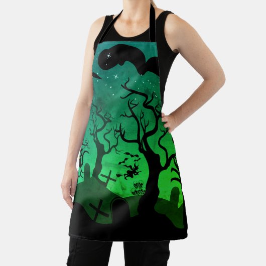 Spuk Friedhof Halloween Schürze (InSitu)