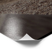 Spuk Friedhof im Grabstein Fotodruck (Ecke)