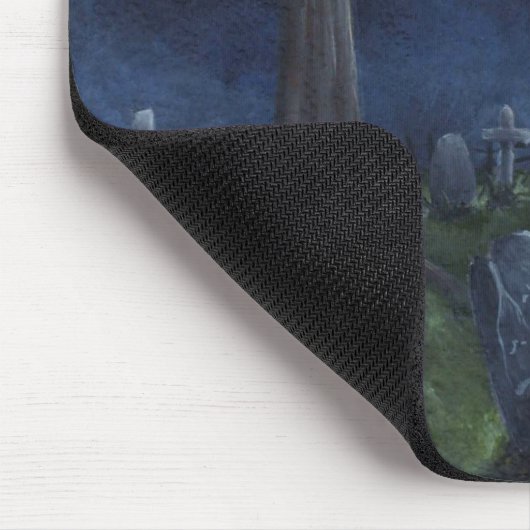 Spuk Friedhofsmuse Mousepad (Ecke)