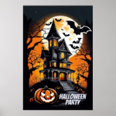 Spuk Gala, Halloween-Party Poster (Vorne)