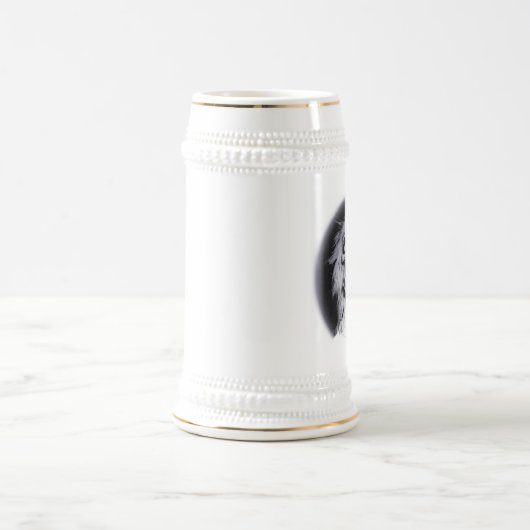 Spuk Geistmatriarch-Villa Stein Bierglas (Mittel)