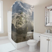 Spuk Ghost Pirate Schifffahrtsgesellschaft Seefahr Duschvorhang (Beispiel)