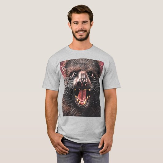 Spuk Ghost Tasmanischer Teufel T-Shirt (Vorne ganz)