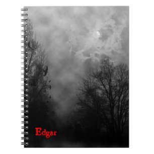 Spuk Gothic Sky Custom Notebook Notizblock