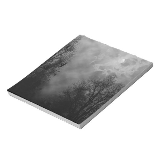 Spuk Gothic Sky Notizblock (Rotiert)