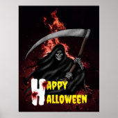 Spuk Grim Sensenmann Custom Halloween Posters Poster (Vorne)