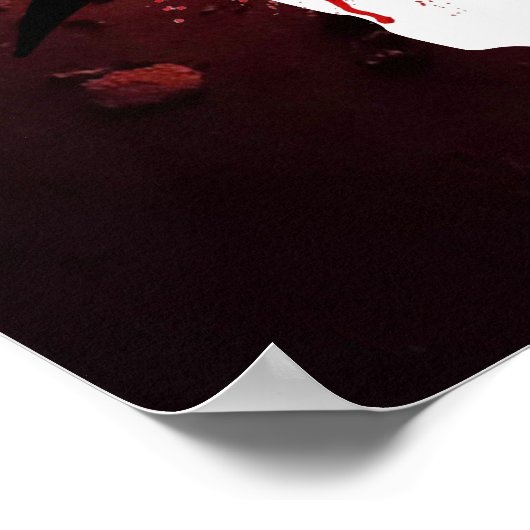 Spuk Grim Sensenmann Custom Halloween Posters Poster (Ecke)