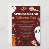 Spuk Halloween-Bash-Party von Boo Einladung (Vorderseite)