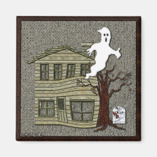 Spuk Halloween-Cartoon Magnet