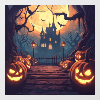 Spuk Halloween-Fensterklammer Fensteraufkleber