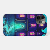 Spuk Halloween-Ghost-House-Design Case-Mate iPhone Hülle (Rückseite (Horizontal))