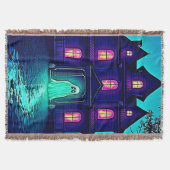Spuk Halloween-Ghost-House-Design Decke (Vorderseite)
