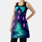 Spuk Halloween-Ghost-House-Design Schürze (InSitu)