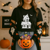 Spuk Halloween-Haus T-Shirt