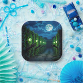 Spuk Halloween-Hedge-Horror Pappteller (Party)