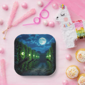 Spuk Halloween-Hedge-Horror Pappteller (Party)