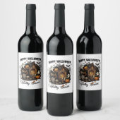 🎃 Spuk Halloween Label Set 👻 🍷 Weinetikett (Flaschen)