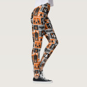 Spuk Halloween-Muster Leggings (Rechts)