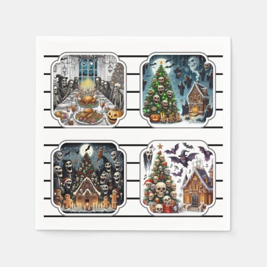 Spuk Halloween Napkins Serviette (Vorderseite)