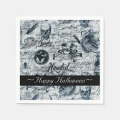 Spuk Halloween Neapel Serviette (Vorderseite)