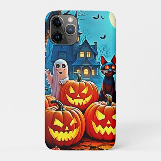 Spuk Halloween Night Design Case-Mate iPhone Hülle (Rückseite)