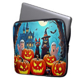 Spuk Halloween Night Design Laptopschutzhülle (Vorderseite Links)