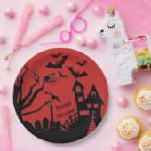 Spuk Halloween-Papierplatte Pappteller (Party)