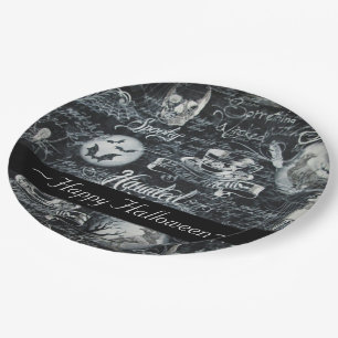Spuk Halloween Pappteller