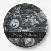 Spuk Halloween Pappteller (Vorderseite)