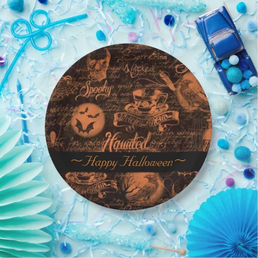 Spuk Halloween Pappteller (Party)